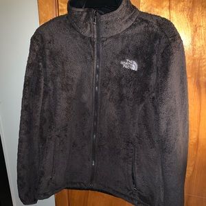 Brown North Face Fleece